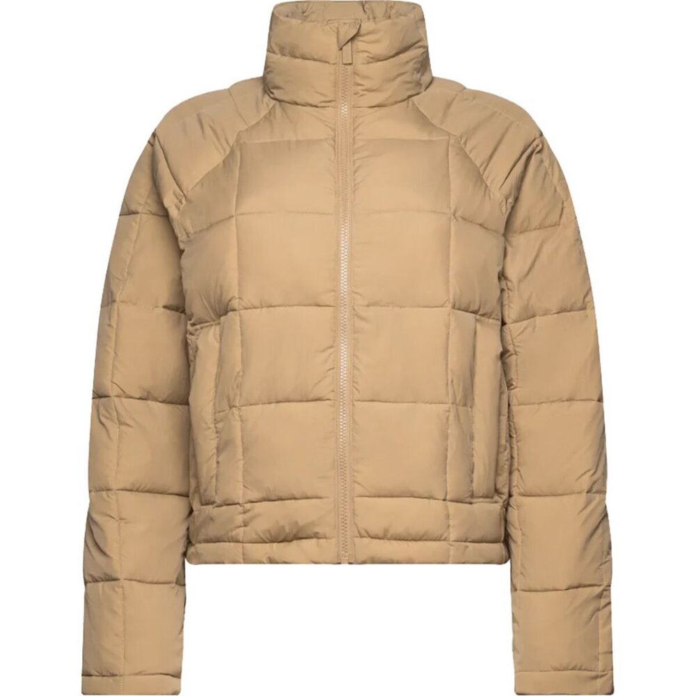 HALFDAYS NELLIE quilted packable Puffer Jacket in Chai / Tan Size XL & L NWT